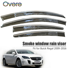 OVERE NEW 1Set Smoke Window Rain Visor For Buick Regal 2009 2010 2011 2012 2013 2014 2015 2016 Deflectors Guard Accessories 2024 - buy cheap