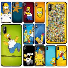 Funny simpsons Soft TPU Case Cover for Apple iPhone 6 6S 7 8 Plus 5 5S SE X XS MAX XR Silicone Cases 2024 - buy cheap