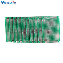 5PCS FR-4 Double Side Prototype PCB  280 Points Hole Tinned Universal Breadboard 4x6cm 40mmx60mm 2024 - buy cheap