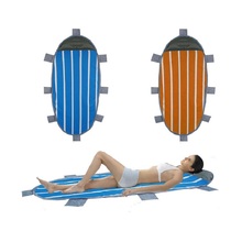 Открытый надувной коврик для кемпинга складной надувной коврик для сна с подушкой водонепроницаемый Пляжный коврик песочный свободный воздушный матрас 2024 - купить недорого