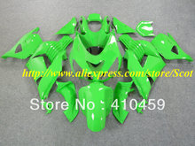 Новейший полный зеленый комплект обтекателей для KAWASAKI Ninja ZX14R 06 07 ZX 14R 2006 2007 ZX-14R 06-07 2006-2007 2022 - купить недорого