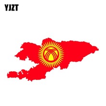 Yjzt adesivo automotivo personalidade 15.7cm * 7.5cm, bandeira do kirguistão, adesivo para decalque de carro 6-0904 2024 - compre barato