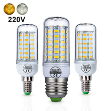 E27 LED Lamp E14 LED Bulb AC 220V 240V 24 36 48 56 69 72 LEDs Chandlier Candle Lamp Corn LED Lights Lighting For Home Decoration 2024 - buy cheap