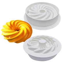 SHENHONG New Spiral Cake Decoration 3D Cake Moulds Silicone Mold For Baking Mould Bakeware Chocolate Tools Pastry Pan 2024 - buy cheap