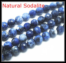 new beads nature stone faceted chinese sodalite stone beads accesories for charms bracelet making size 4mm 6mm 8mm 10mm 12mm 2024 - buy cheap