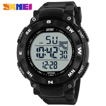 Luxury Brand Men Sports Watches Digital LED Military Watch SKMEI 1024 50M Dive Swim Waterproof Outdoor Casual Wristwatches 2024 - buy cheap