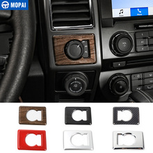 Mopai-adesivos automotivos para interior ford f150, sistema 4wd, controle de interruptor, botão de decoração, cobertura para acessórios f150 2024 - compre barato