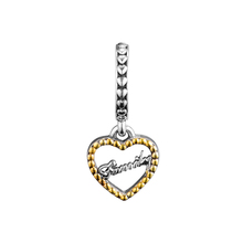 Fits Pandora Charms Bracelets 925 Sterling Silver Loving Family Dangle Pendant Heart Beads for Jewelry Making Berloque 2024 - buy cheap