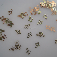 Adesivo anti-adesivo para arte em unhas, adesivo metálico com detalhes em ouro, 100 peças 2024 - compre barato