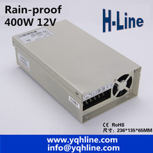 Fuente de alimentación conmutada para monitor de FS-400-12, transformador de potencia de 400W, 12V, 33A, a prueba de lluvia, LED 2024 - compra barato