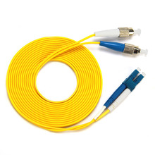 FC to LC Single-mode optical fiber patch cord SM FC/LC fiber jumper cabel Duplex 9/125 UPC Polish OFNR 3m 5m 10m 15m 2024 - buy cheap