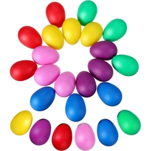24 Pieces Egg Shaker Set Easter Eggs Maracas Eggs Musical Eggs Plastic Eggs For Easter Party Favours Party Supplies Musical To 2024 - buy cheap
