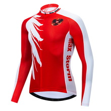 NEW Austria cycling jersey long sleeve Winter Thermal Fleece&no Fleece cycling clothing Reflective zipper 4 pockets 2024 - buy cheap
