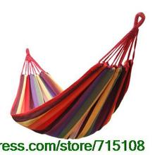 Thick Outdoors Canvas Hammock Casual Hammock Swings Trip Accessories Children's Amusement Park Swings Home Garden  Decor 2024 - buy cheap