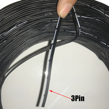 200Meters 28AWG 2P 3P 4P Silicone Cable Special Soft Silicone Wire Black test line RC Battery Power Line Control Line 2024 - buy cheap