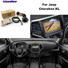 Liandlee Parking Camera Interface Reverse Back Up Park Camera Kits    For Jeep Cherokee KL Original Display Upgraded 2024 - buy cheap