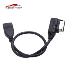 Cable de Audio de estilo de coche, adaptador de Cable de Audio con interfaz AUX, MP3, USB, para mercedes-benz 2024 - compra barato