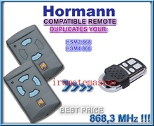 5pieces  FOR HORMANN HSM2, HSM4 replacement remote control 868MHZ very 2024 - buy cheap