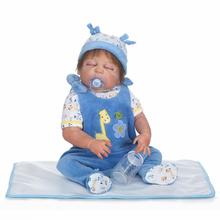 23"57cm Full  Silicone Doll Reborn Baby fashion realistic handmade toy  Gift For Child Bedtime Early Education doll for sale 2024 - buy cheap