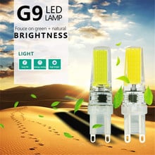 LED G9 Lamp Bulb 220V 12W Dimming COB SMD LED Lighting Lights Replace Halogen Spotlight Chandelier 360 Degree G9 Light 2022 - buy cheap