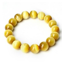 Yellow Tiger Eye Bracelets Buddha Bangles Rope Chain Natural Stone Bracelets Women Men Jewelry 2024 - buy cheap