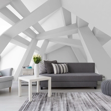 Papel de parede foto customizada 3d, arte moderna, abstrata, padrão geométrico, pintura em parede, sala de estar, sofá, plano de fundo de tv, papel de parede, mural 3d 2024 - compre barato