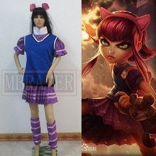 LOL Annie The Dark Child Cosplay Costume Custom Made Free Shipping 2024 - buy cheap