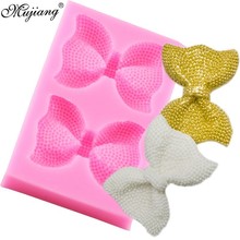 3D Bows Silicone Mold Fondant Cake Decorating Tools Cookie Baking Cupcake Chocolate Candy Gumpaste Mould Resin Clay Soap Molds 2024 - buy cheap