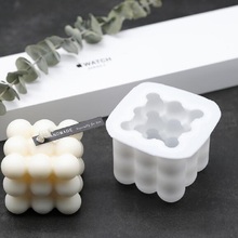Форма для свечей DIY пластырь для ароматерапии свечи 3D силиконовая форма квадратная форма для свечей инструменты для изготовления соевого воска гипсовая форма 2024 - купить недорого