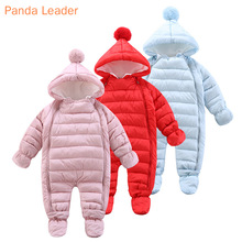 Baby Romper Warm Thicken Baby Clothes 2021 Cotton Jumpsuit Baby Hooded Overall Baby Girl Boys Costumes Gift Brand Fleece Rompers 2024 - buy cheap