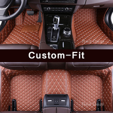 Custom fit car floor mats for Ford Fiesta Mk7 Mondeo Edge Explorer Everest all weather heavy duty car-styling carpet rug liners 2024 - buy cheap