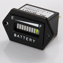 Batería de almacenamiento de ácido de plomo, indicador de descarga de batería de 12/ 24V para patinete eléctrico, Golf Kart, carros de Golf, motocicleta, barco 2024 - compra barato