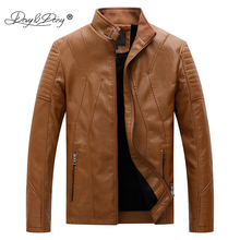 DAVYDAISY-Chaqueta de lana de piel sintética para hombre, ropa de marca de talla grande, XL-5XL, primavera y otoño, alta calidad, JK101, 2019 2024 - compra barato