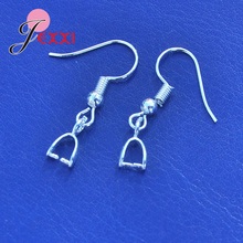 100 PCS/Lot   Silver Jewelry Making Parts Top Quality Accessories Less Money Big Promotion Sale Wholesale pin 2024 - buy cheap