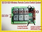 Interruptor de controle remoto sem fio dc12v 6ch, sistema travado/momentâneo/alternância ajustado, controle adicionado, botão de aprendizagem, 315/433mhz - compare preços Interruptor de controle remoto sem fio dc12v 6ch, sistema travado/momentâneo/alternância ajustado, controle adicionado, botão de aprendizagem, 315/433mhz - compare preços