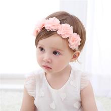 Baby Infant Girl Newborn Headbands Flower Head Wear Infant Toddler Hair Accessories 2024 - buy cheap