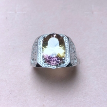 Atmospheric men's ring, 925 silver, a variety of amethyst, photo taken. Manufacturing, new process 2024 - buy cheap