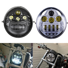 FADUIES Black V-Rod Muscle Night Rod LED Motorcycle Headlight For V Rod VRSCF VRSC VRSCR 2002-2017 2024 - buy cheap