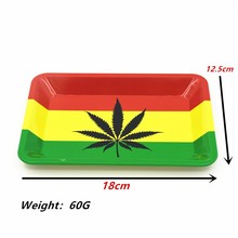 180x125mm Stainless Steel Tobacco Rolling Tray Herb Spice Hand Roller Tobacco Grinder DIY Storage Tray Accessories 2024 - buy cheap