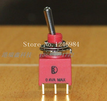[SA]NE8011 doble chapado en oro seis pies dos tramos M6.2 pequeño interruptor de palanca 1AD1 impermeable Deli Wei de Taiwán Q11-50 unids/lote 2024 - compra barato