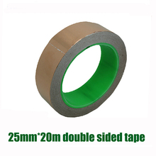 25mm*20m conductive copper foil tape double sided conductive tape 2024 - buy cheap
