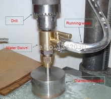 Водяной Поворотный адаптер для прямого конусного хвостовика Morse, сверла для сверления стекла 2024 - купить недорого