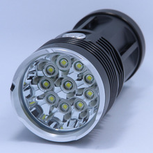 Lámpara de mano LED de alta potencia, linterna de luz para caza y Camping, 20000 lúmenes, 10T6, 10 x XM-L T6, novedad 2024 - compra barato