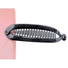 SHCXGQN 1pcs Black Fish Hair Claw Clips Hair Jewelry Banana Barrettes  Hairpins Hair Accessories For Women Gifts Full Rhinestone 2024 - buy cheap