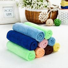 1PC 30x30cm Kitchen Fine Microfiber Towel Cleaning Cloth Car Auto Wash Dry Clean Polish Cloth for Kitchen Dirt Cleaning OK 0609 2024 - buy cheap
