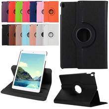 360 Degree Rotating Tablet Cover For iPad Pro 10.5 inch 2017 A1701 A1709 Case PU Leather Stand Cover Auto Sleep Wake Smart Case 2024 - buy cheap