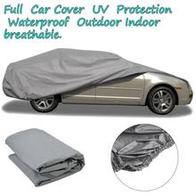 Waterproof Car Cover Automobile Sun Protecting Cover UV Resistant Fabric Membrane Breathable Outdoor Protecting Cloth 2024 - buy cheap