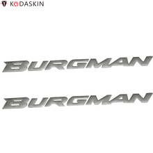 Титановые логотипы KODASKIN, матовые наклейки-эмблемы, наклейки для Suzuki Burgman AN125 AN200 AN400 AN650 2002-2011 2024 - купить недорого
