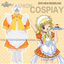 Tokyo Mew Mew Pudding Cosplay yellow dress costume 111 2024 - buy cheap