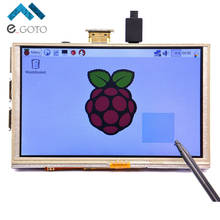 ЖК-дисплей модуль Пи TFT 5 дюймов 800*480 ЖК-дисплей Сенсорный экран Дисплей модуль ЖК-дисплей HDMI 5 "Панель модуль доска для Raspberry Pi +/B +/2B 2024 - купить недорого